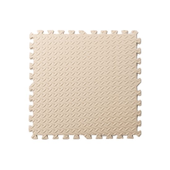 Puzzle podložka Sportago Easy-Lock 60x60x1,2 cm, 4 ks, béžová