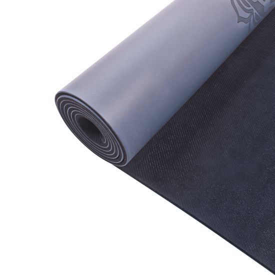 Gumová jóga podložka Sportago Indira 183x66 cm - šedá