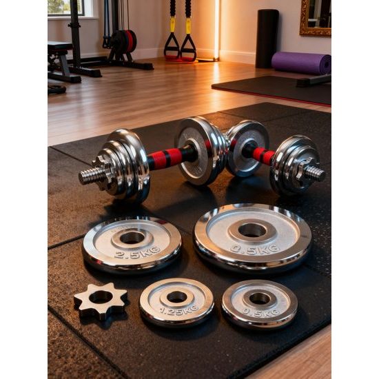 Sportago Premium set jednoručných nakládacích činiek 2x10 kg