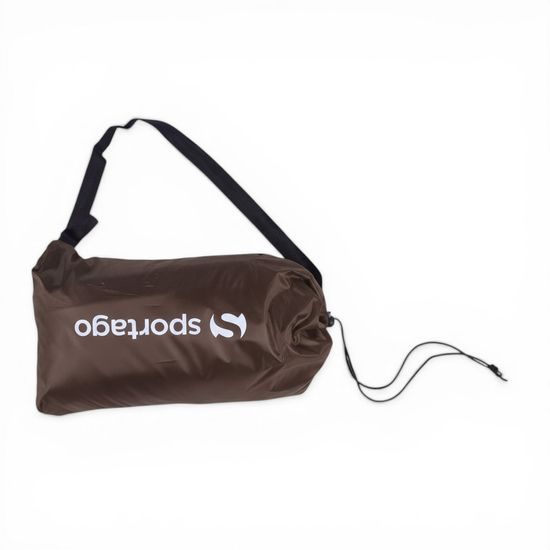 Nafukovací sedací vak Sportago AirRelax, černý