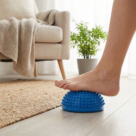 Masážny ježko Sportago Bolly modrý