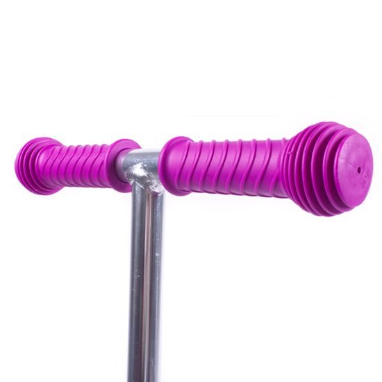 Trojkolka Scudoo Kido Pro so svietiacimi kolieskami - fialová