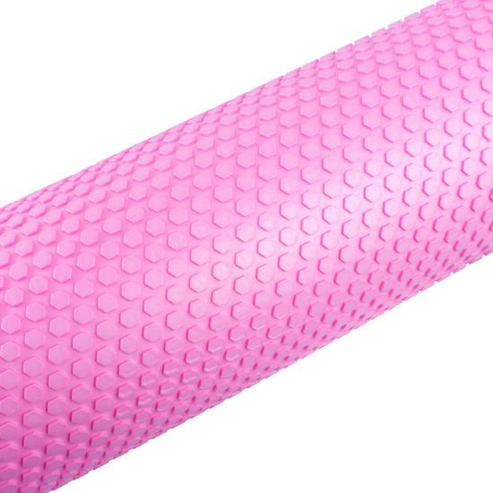 Yoga valec Sportago Seymour 45x15 cm, ružový