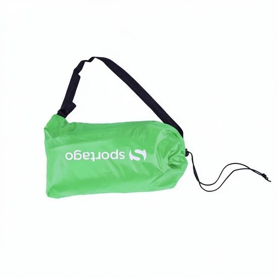 Nafukovací sedací vak Sportago AirRelax, žlutý (2)