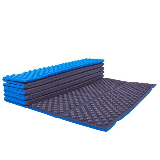 Sportago skládací XPE podložka 186x56x1,5 cm, modrá