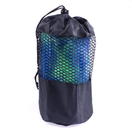 Yoga ručník Sportago anti-slip colors - zeleno-modrý
