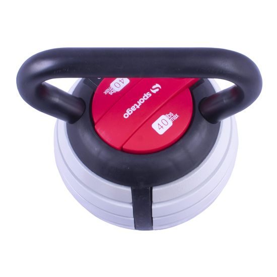 Sportago nastaviteľný Kettlebell 4,5-18kg