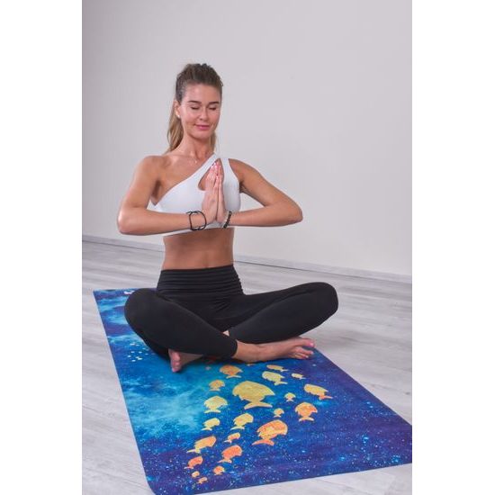 Dizajnová podložka na jogu Sportago Mira 183x68x0,15 cm