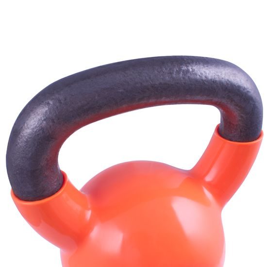 Sportago kovový vinyl Kettlebell 8 kg