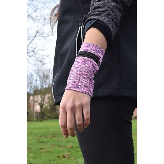 Sportago Armband na běh - fialová