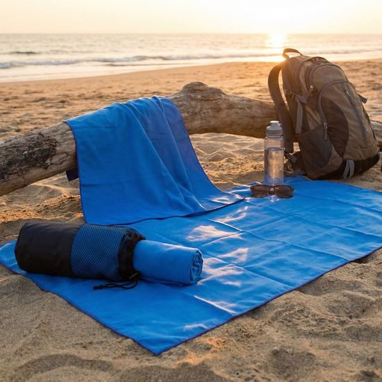 Sada 3 rýchloschnúcich uterákov z mikrovlákna Sportago