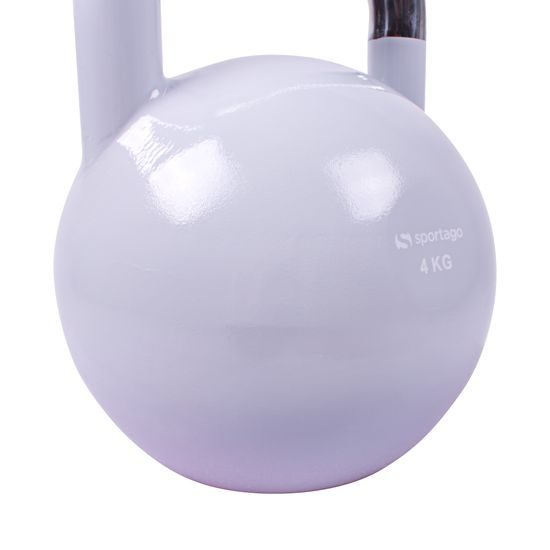 Sportago Competition Kettlebell 4 kg, šedý
