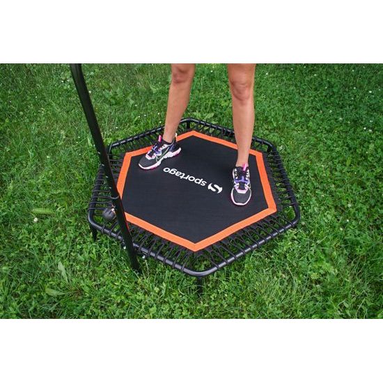 Sportago Whee jumping trampolína 117 cm, oranžová