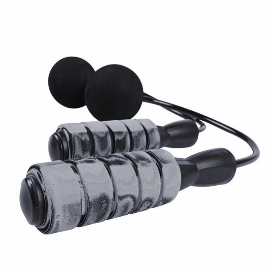 Bezšňůrové švihadlo Sportago - šedá