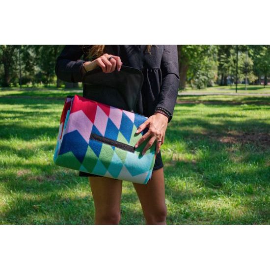 Sportago Trapez pikniková deka 200x200 cm