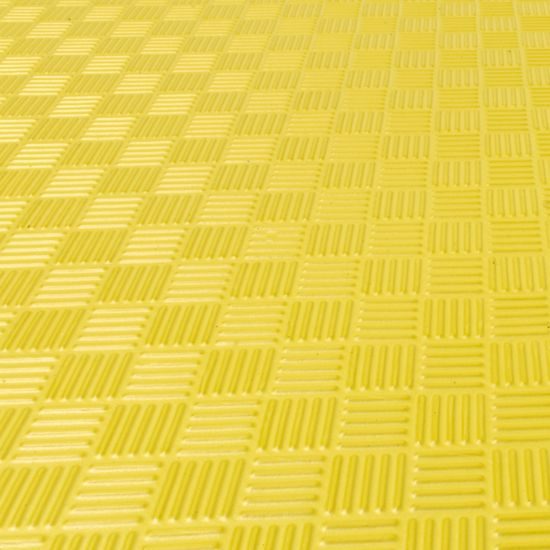 Sportago Tatami Taekwondo podložka 100x100cm čierno-žltá