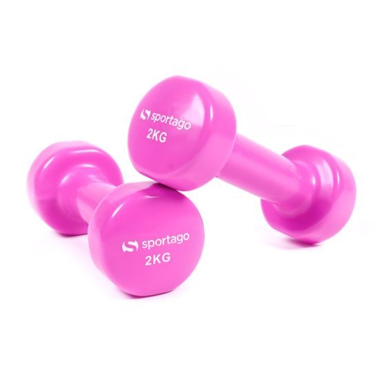 Vinylová činka Sportago Kirby, 2x2 kg