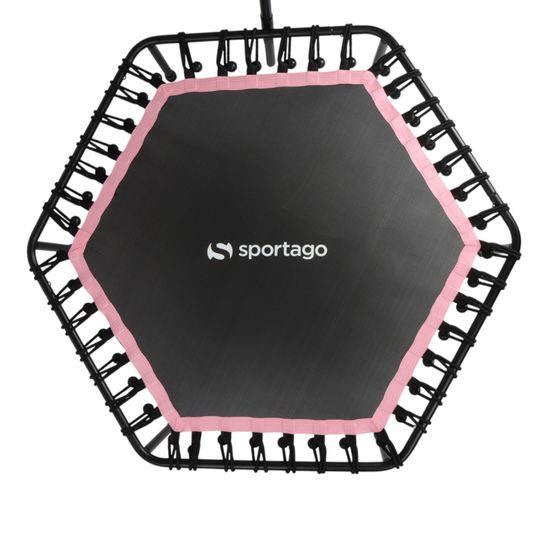 Sportago Whee skákacia trampolína 122 cm, ružová