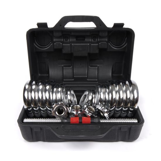 Sportago Premium set jednoručných nakladacích činiek 2x15 kg