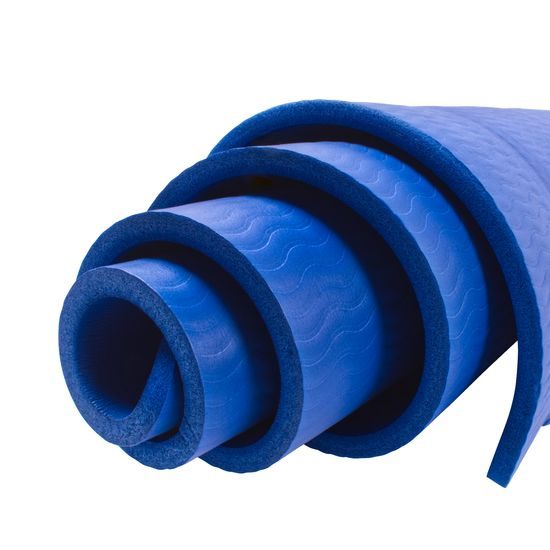 Fitness podložka Sportago Wave 183x61x1,2 cm, modrá