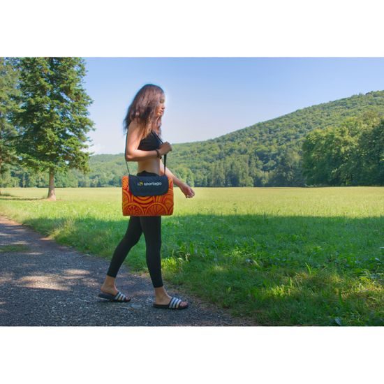 Sportago Forest piknik deka 18x210 cm, oranžová