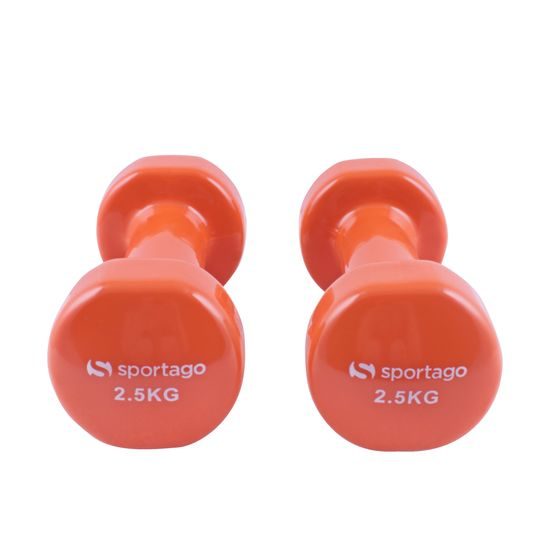 Vinylová činka Sportago Kirby, 2x2,5kg