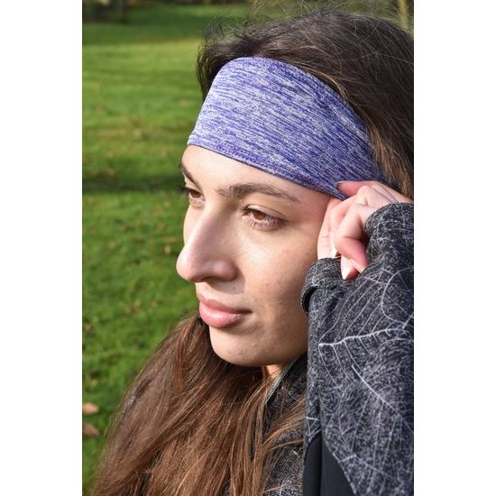 Sportago Fitness Hairband - fialová