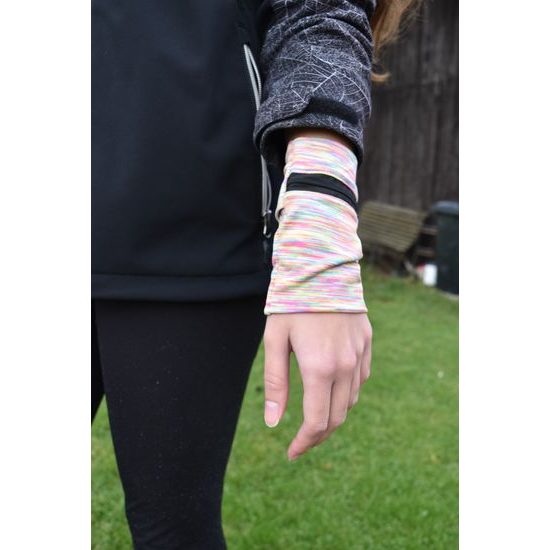 Sportago Armband na běh - rainbow