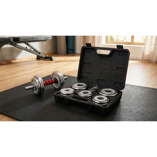 Sportago Premium set jednoručných nakládacích činiek 2x10 kg