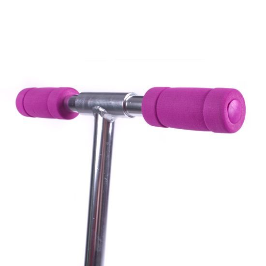 Koloběžka Scudoo Teeno Pro se svítícími kolečky - fialová