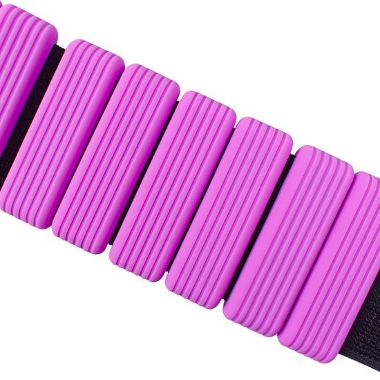 Sportago Fity Groove silikonové závaží na kotníky 2x0,5 kg, fialové