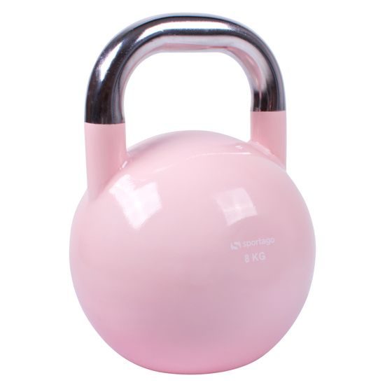 Sportago Competition Kettlebell 8 kg, ružový