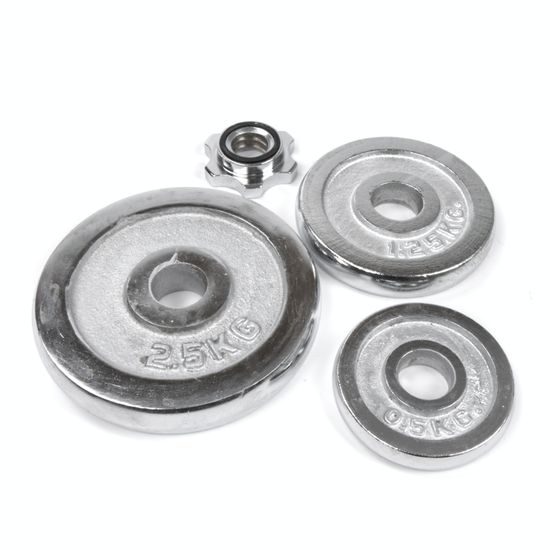 Sportago Premium set jednoručných nakládacích činiek 2x10 kg