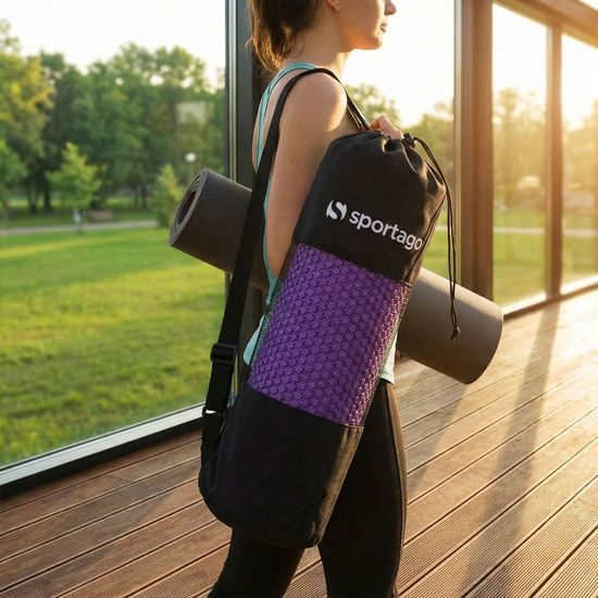 Sportago bavlnený vak na masážny valec 45x15 cm