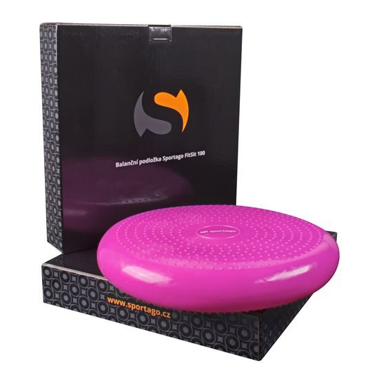 Balanční podložka Sportago FitSit 100 Růžová