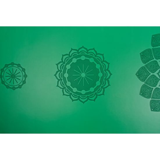 Gumová jóga podložka Sportago Indira 183x66x0,3cm - zelená