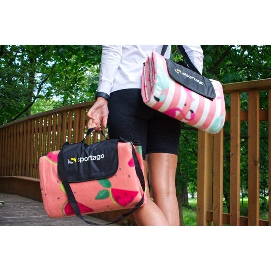 Sportago Watermelons pikniková deka 180x180 cm