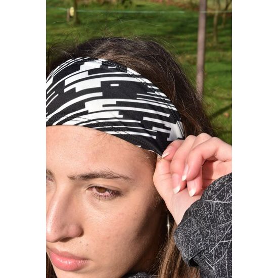 Sportago Fitness Hairband - šedé tóny II