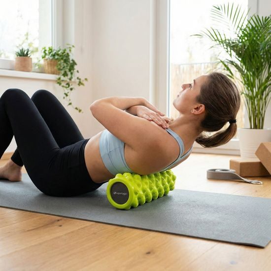 Yoga valec Sportago Spiller, zelený