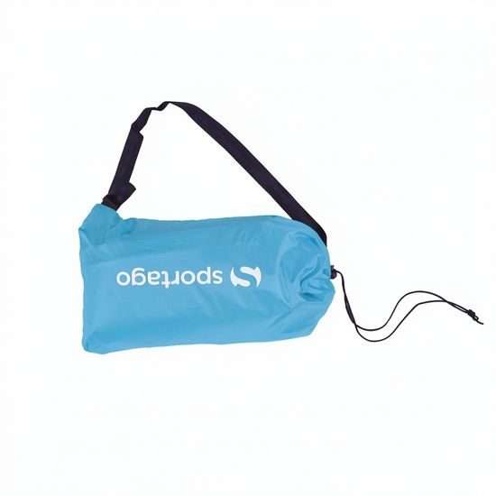 Nafukovací sedací vak Sportago AirRelax, modrý