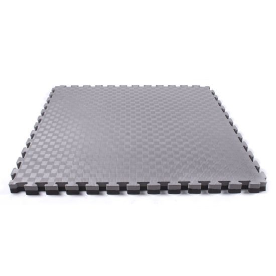 Sportago Tatami Taekwondo podložka 100x100cm černá-šedá