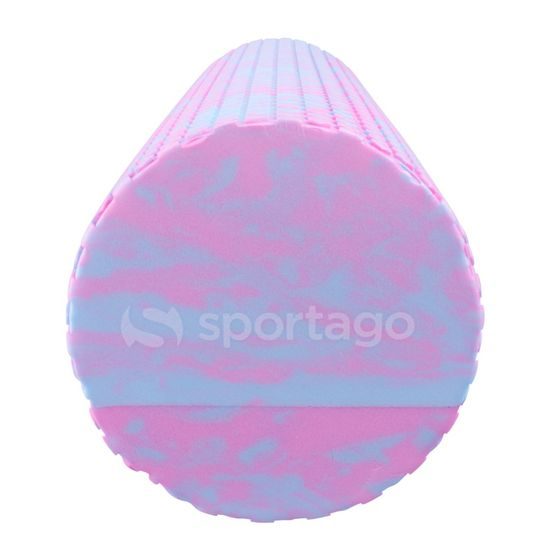 Yoga válec Sportago Seymour, modro-růžový