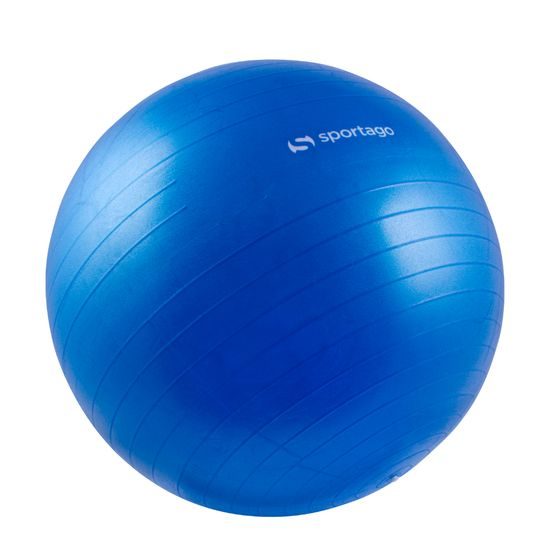 Gymnastický míč Sportago Anti-Burst 75 cm, vratanie pumpičky