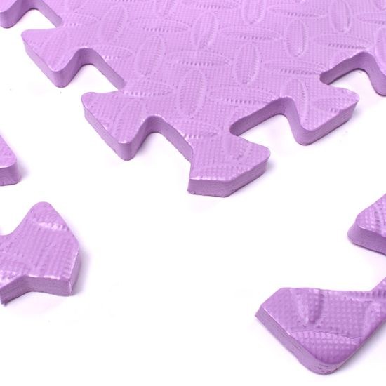 Puzzle podložka Sportago Easy-Lock 60x60x1,2 cm, 4 ks, fialová
