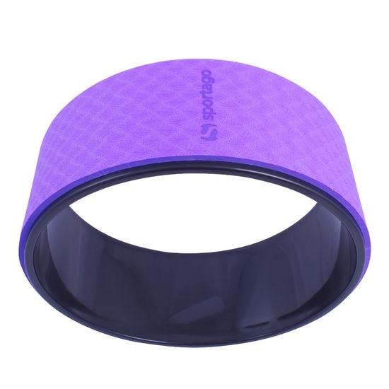 Yoga Wheel Sportago Jiwa, černo-fialová