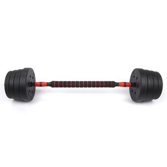Sportago Multifunkční nakládací set (2v1: jednoručky + obouruční činka)