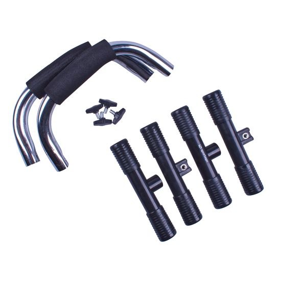 Úchopy na kliky Sportago Push Up Chrome Bar