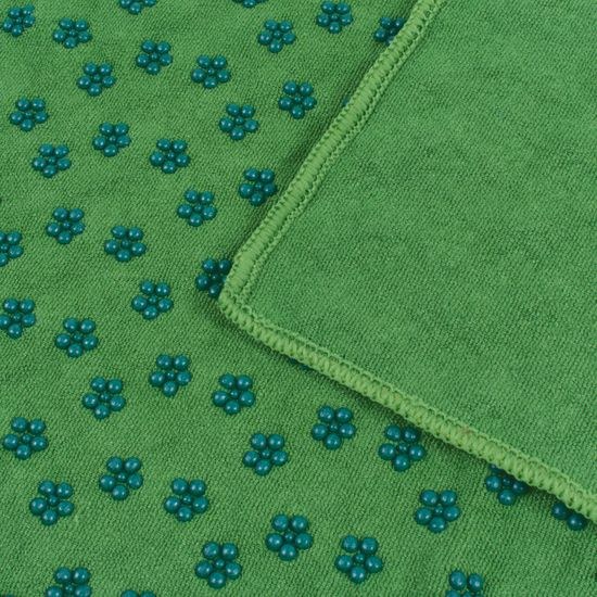 Yoga ručník Sportago anti-slip, zelený