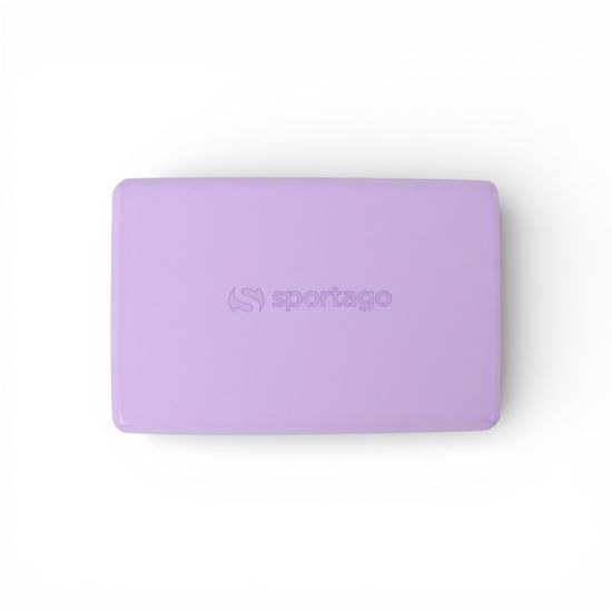 Jógový blok Sportago Tiga - jednofarebný