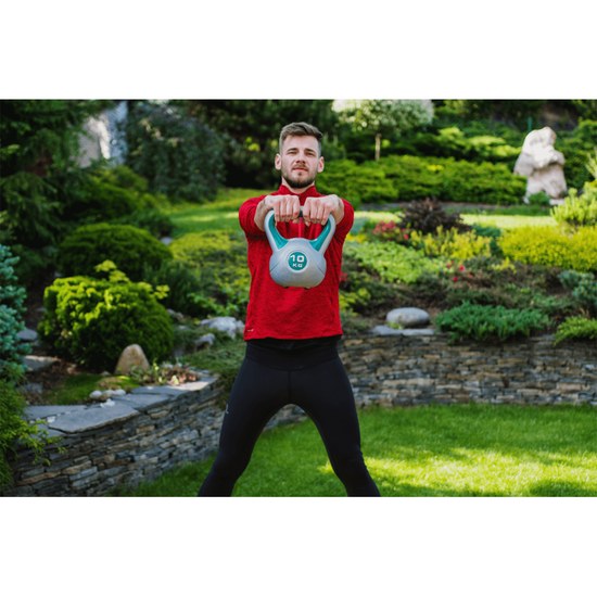 Činka Sportago Kettlebell 2 kg - růžová